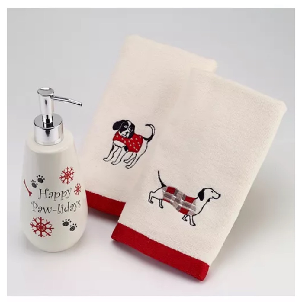 NWT❣️Avanti Happy Pawlidays 3 piece Box Set - Picture 1 of 3